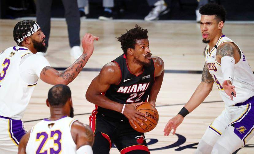 NBA季后赛次轮，巴特勒40分抢断绝杀热火晋级